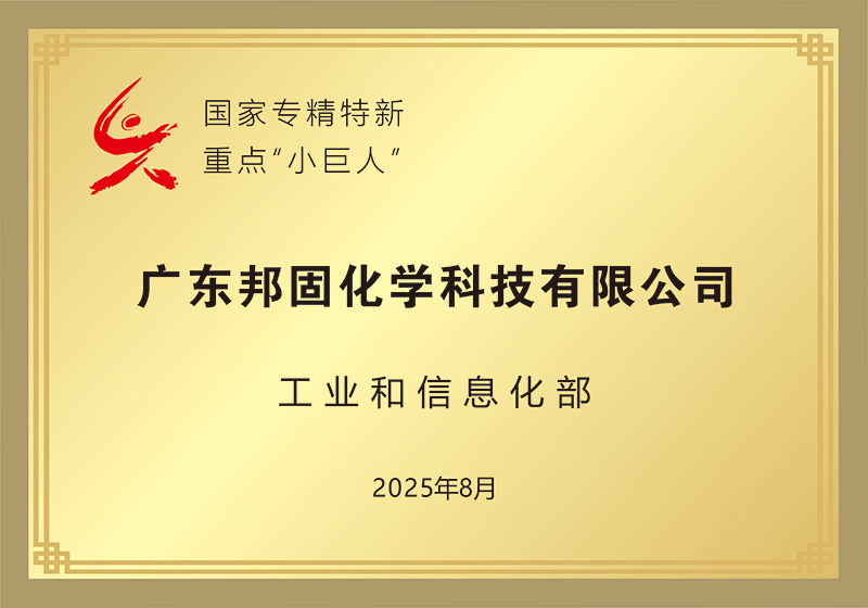 专精特新重点小巨人企业（国家级）